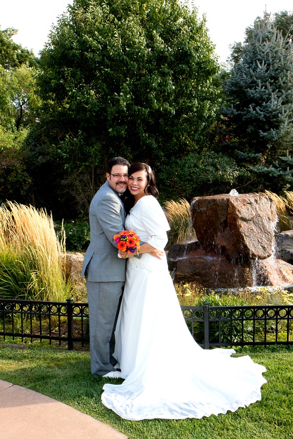 Us on our wedding day - Copy